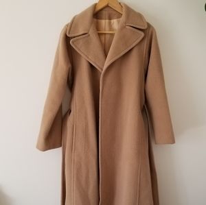 Vintage wool trench coat